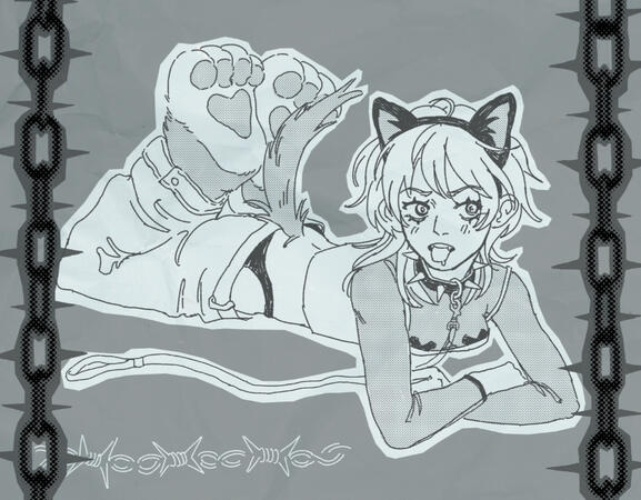 Leash Me - OC print